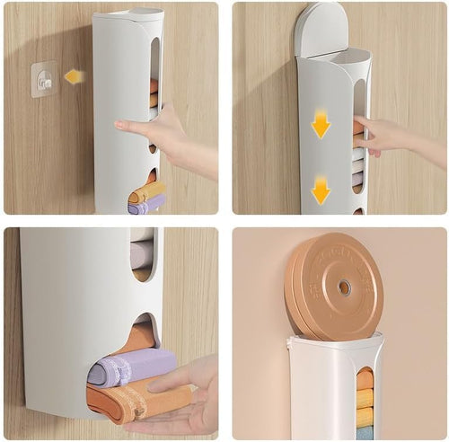 Multipurpose Wall-Mounted Cabinet Storage Organizer