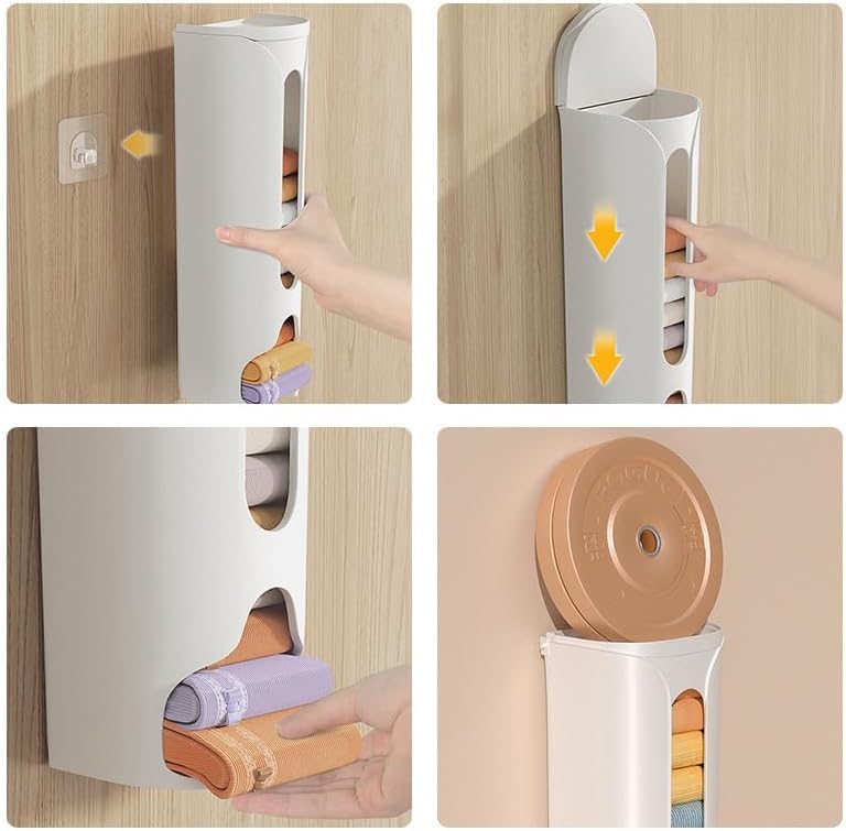 Multipurpose Wall-Mounted Cabinet Storage Organizer