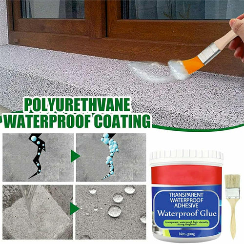 Transparent Crack Seal Glue Waterproof Solution for Roof Leakage ( Pack Of 2 )