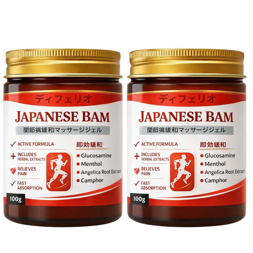 Japanese instant pain relief soomthing massage gel(Pack of 2)