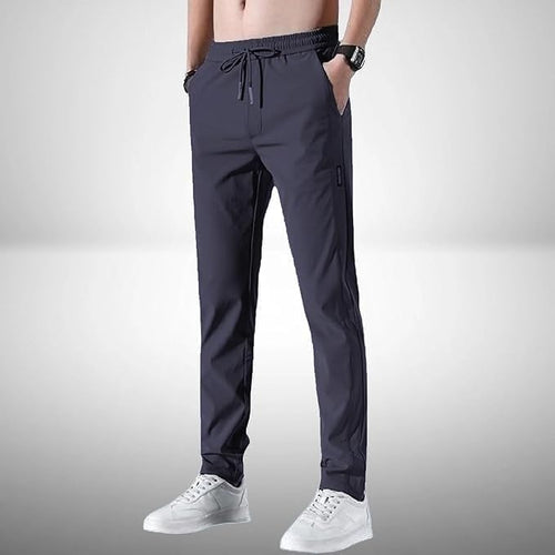 Men’s Lycra Solid Track Pants Combo (Pack of 2)
