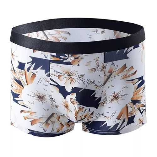 Men's Ultra Soft Material Ice-Silk Men's Shorts Underwear Men's Brief Boxer Free Size ( Pack of 2)