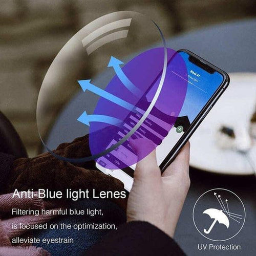 Power Anti-blue Progressive Far And Near Dual-Use Reading