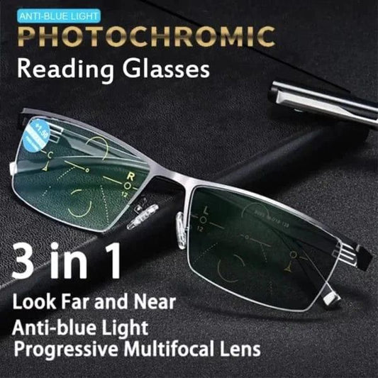 Power Anti-blue Progressive Far And Near Dual-Use Reading