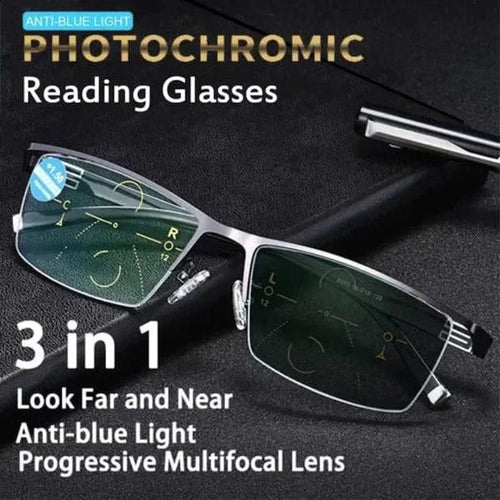 Power Anti-blue Progressive Far And Near Dual-Use Reading